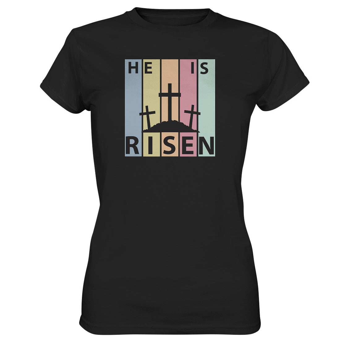 Lk 24,34 - He is risen - Ladies Premium Shirt