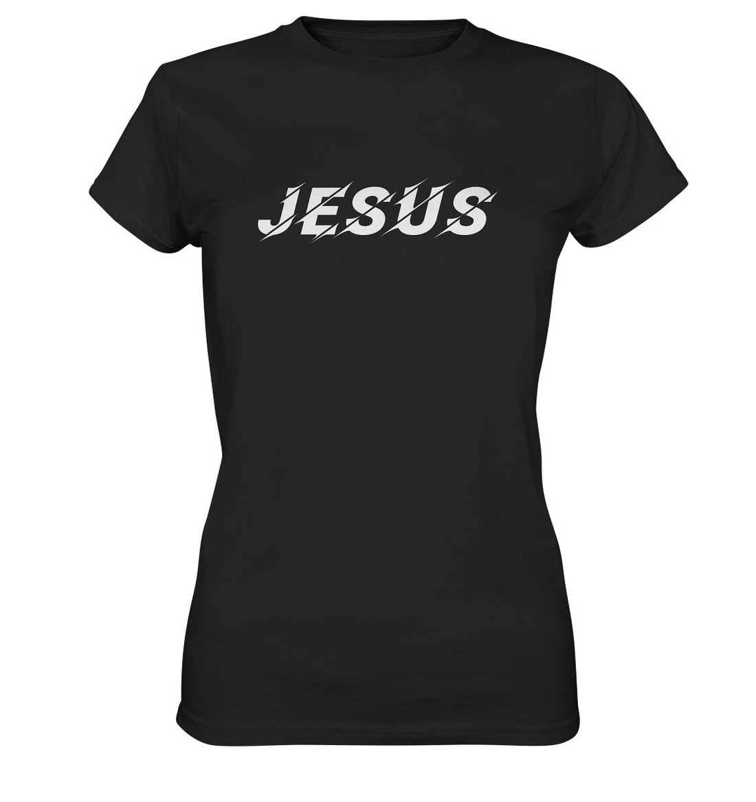 JESUS Weiß - Ladies Premium Shirt