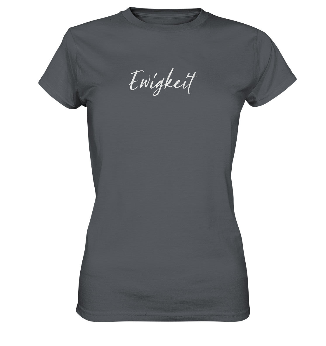 Joh 10,28 / 1.Joh 2,17 - Ewigkeit - Brustprint - Ladies Premium Shirt