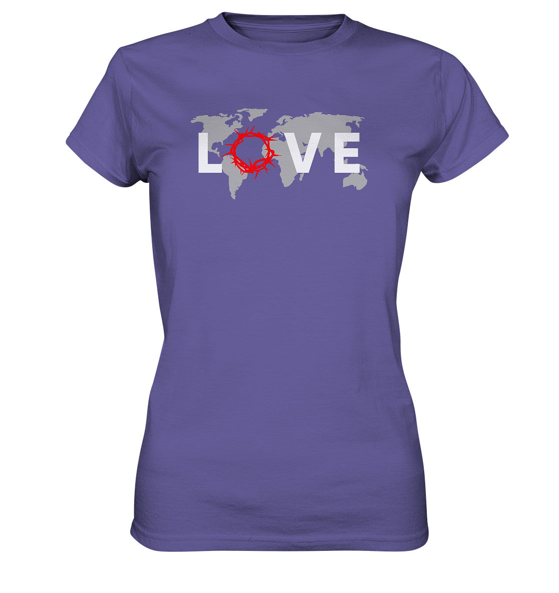 LOVE - WORLD - Ladies Premium Shirt