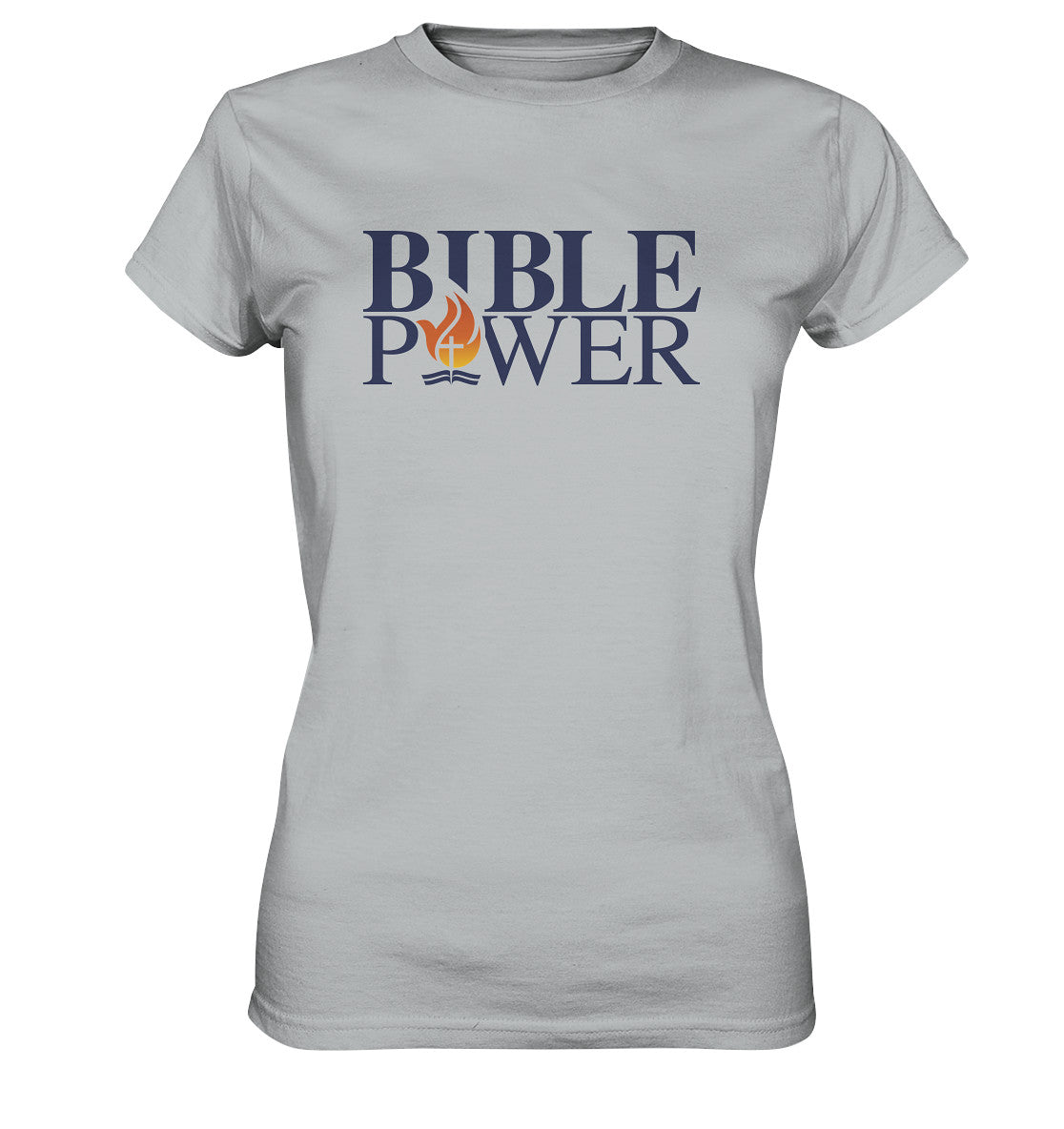 Bible Power Logo - Ladies Premium Shirt
