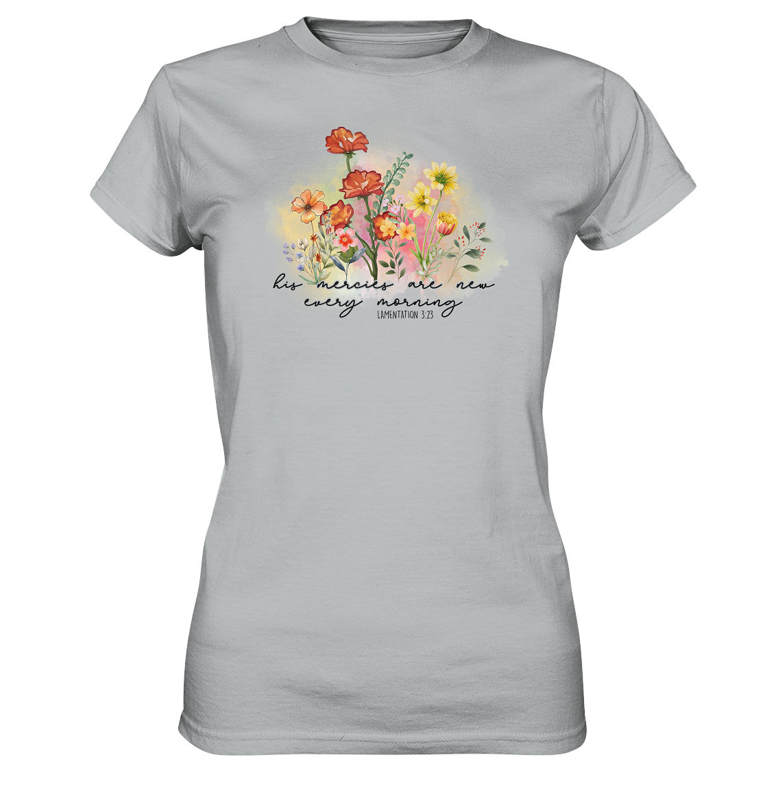 Kla 3,23 - his mercy are new - Ladies Premium Shirt