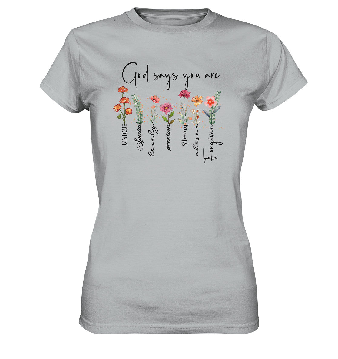 God says you are - Ladies Premium Shirt