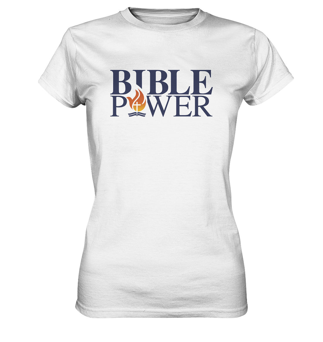 Bible Power Logo - Ladies Premium Shirt