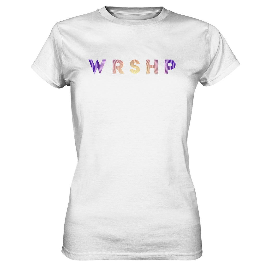 WRSHP Farbverlauf - Ladies Premium Shirt