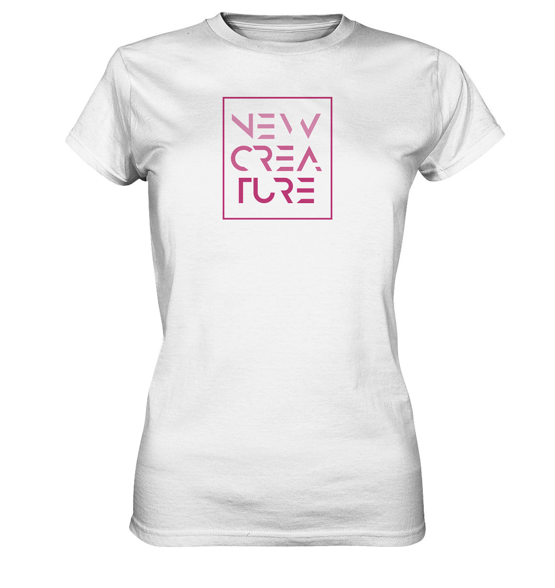 2.Kor 5,17 - New Creature Design Pink - Ladies Premium Shirt