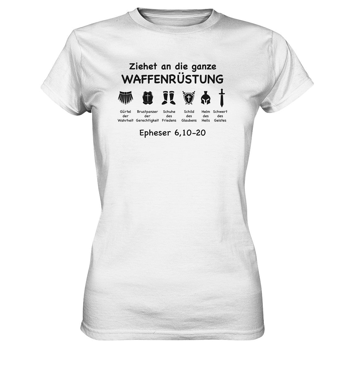 Eph 6,10-20 - Waffenrüstung (1) - Ladies Premium Shirt