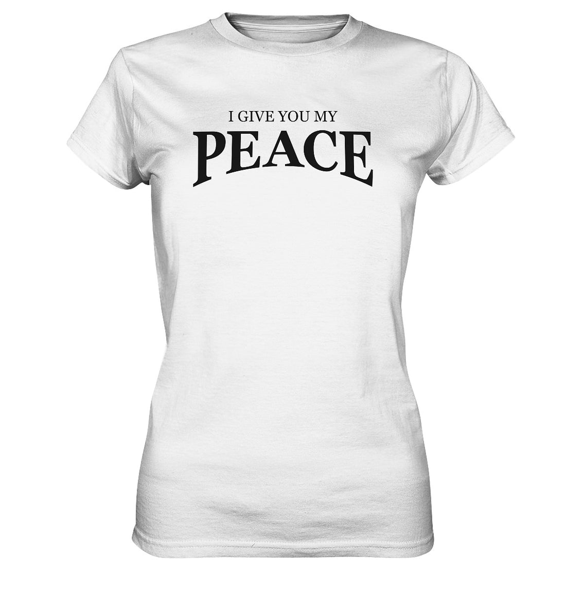 Joh 14,27 - PEACE - Ladies Premium Shirt