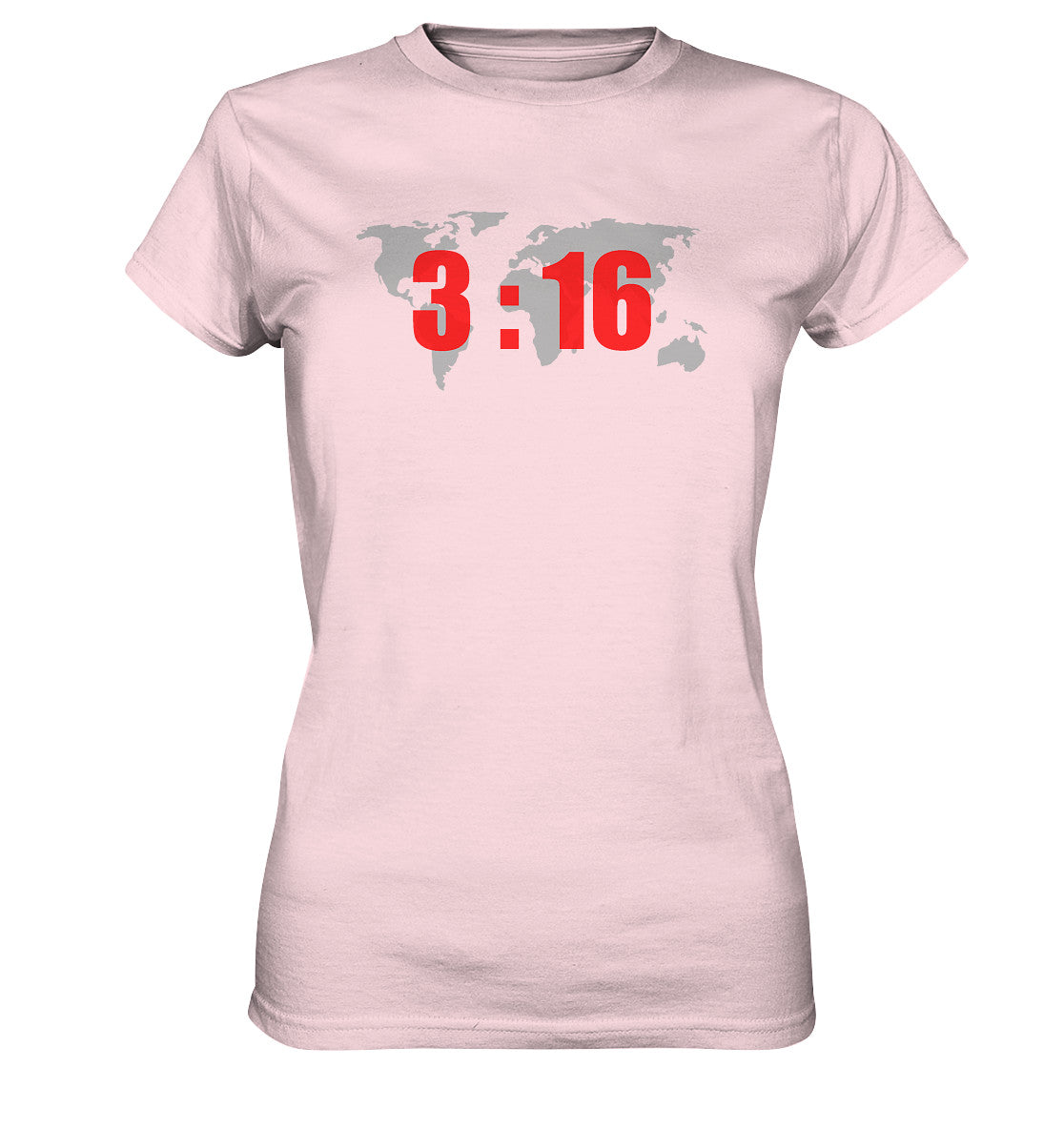 Joh 3,16 - World - Ladies Premium Shirt