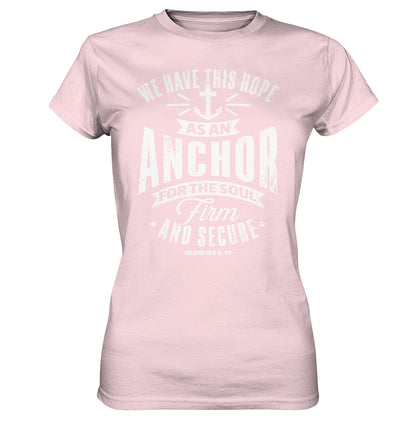 Hebr 6,19 - Anchor - Ladies Premium Shirt