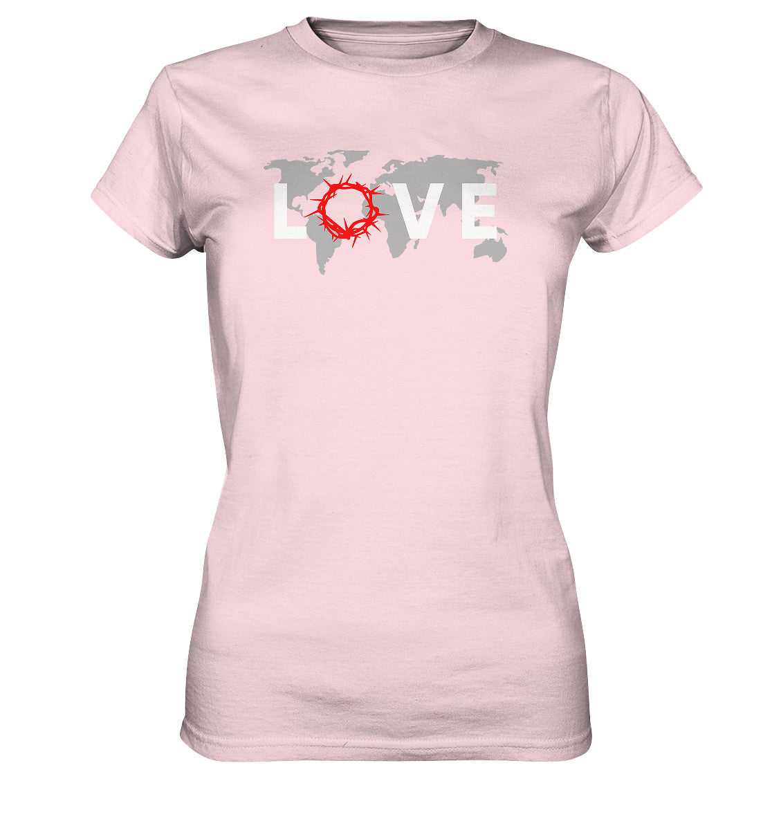 LOVE - WORLD - Ladies Premium Shirt