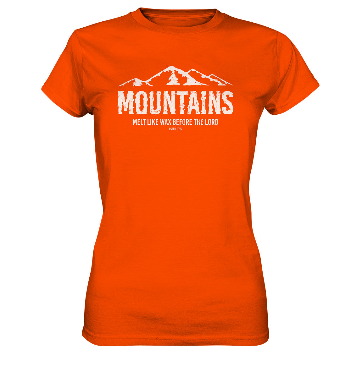 Ps 97,5 - MOUNTAINS - Ladies Premium Shirt