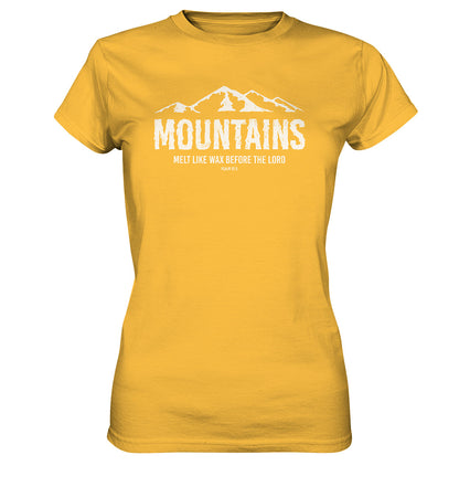 Ps 97,5 - MOUNTAINS - Ladies Premium Shirt