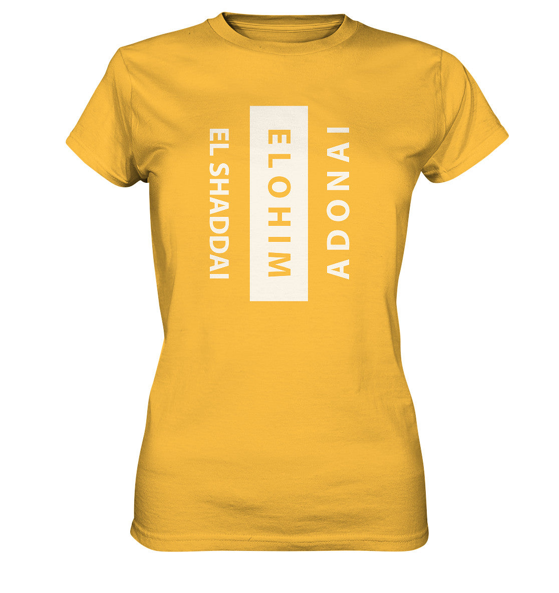 El Shaddai, Elohim, Adonai - Ladies Premium Shirt