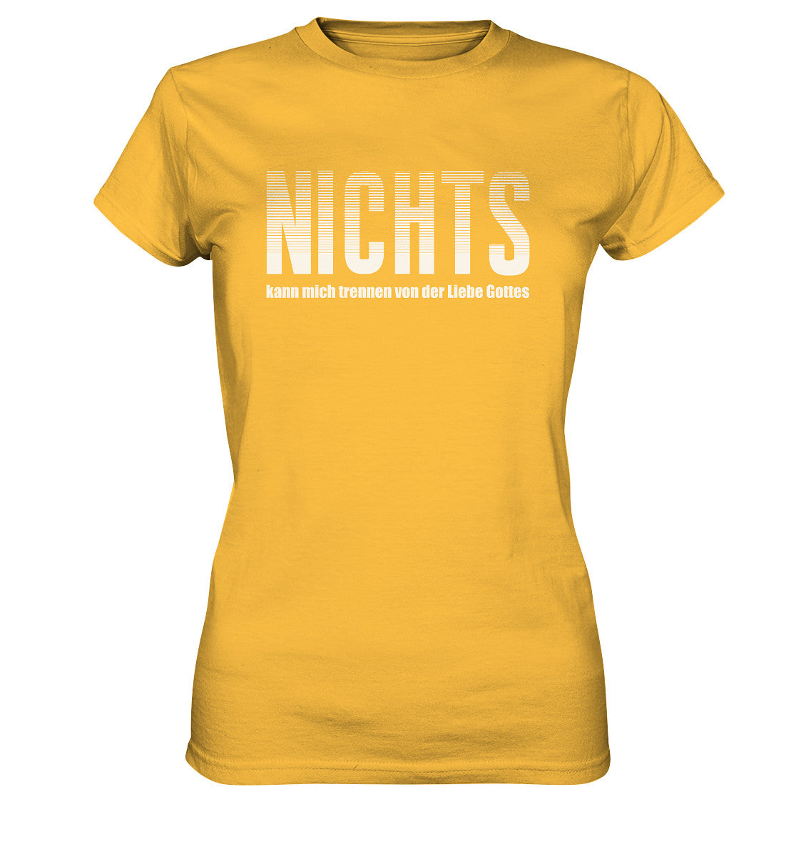 Röm 8,38-39 - NICHTS - Ladies Premium Shirt