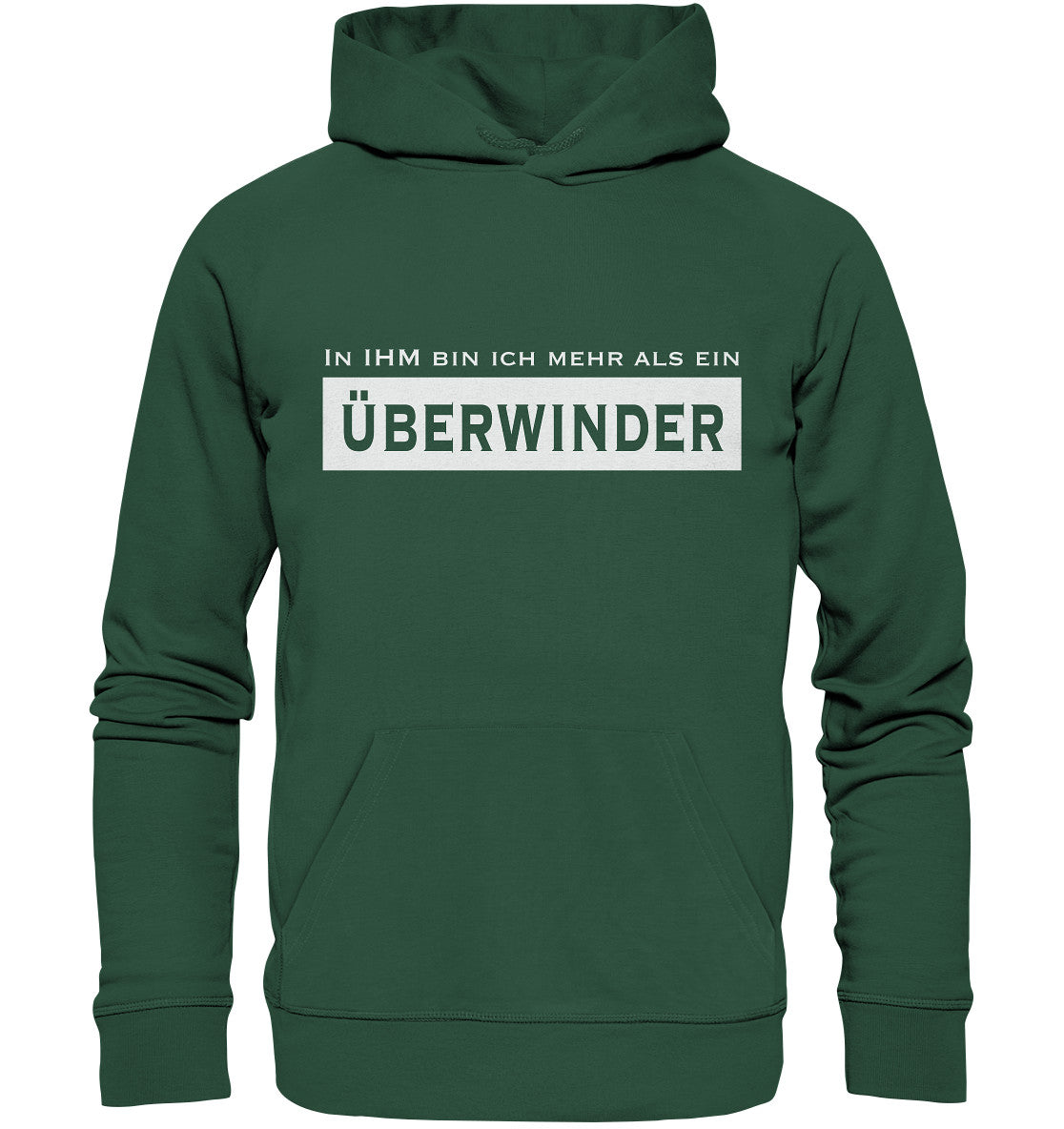 Röm 8,37 - Überwinder - Organic Basic Hoodie