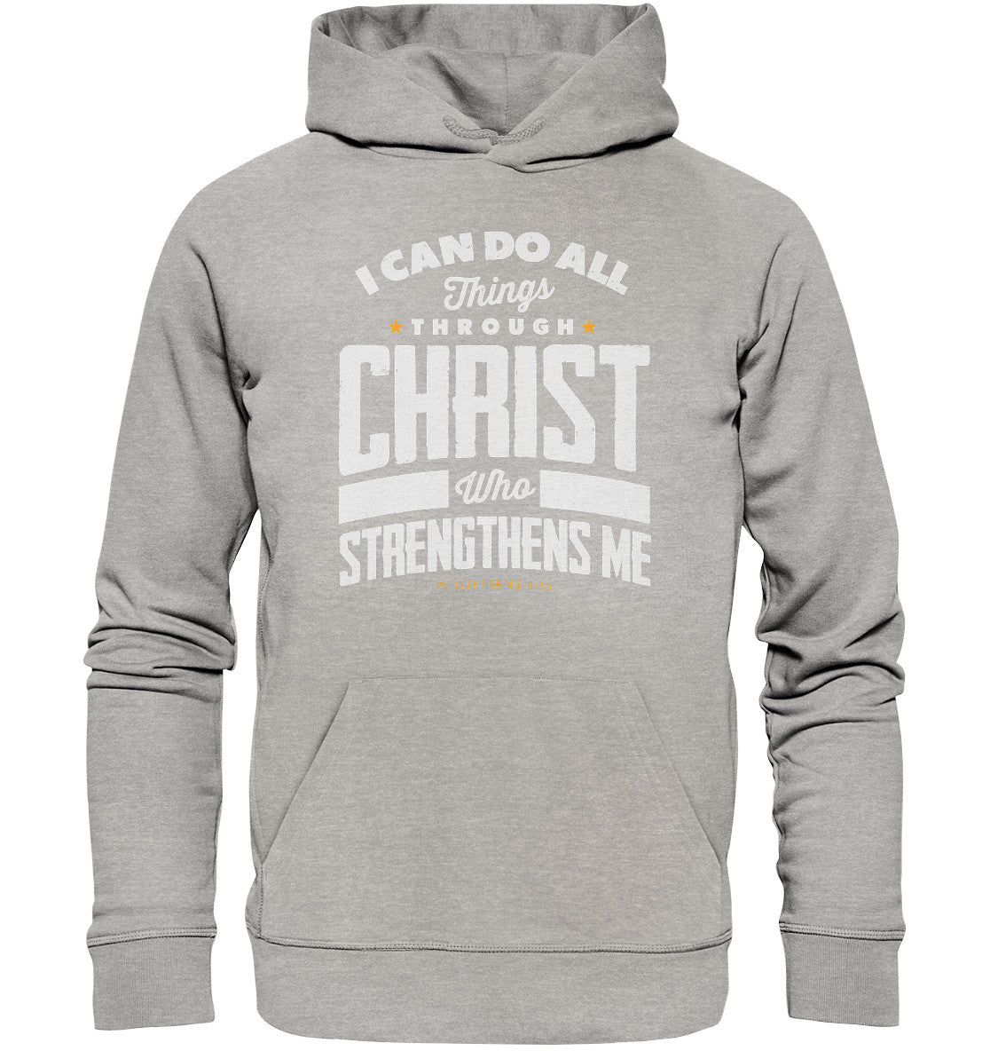 Phil 4,13 - I can do - Organic Basic Hoodie