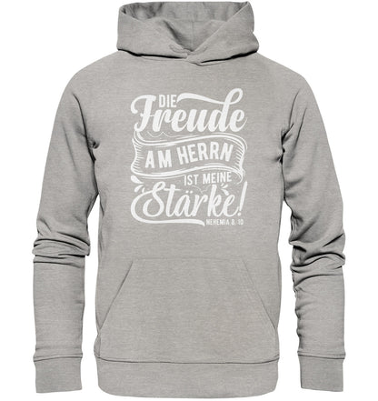 Neh 8,10 - Die Freude - Organic Basic Hoodie