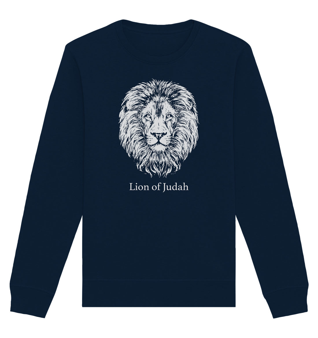 Offb 5,5 - Lion of Judah - weiß - Organic Basic Unisex Sweatshirt
