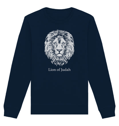 Offb 5,5 - Lion of Judah - weiß - Organic Basic Unisex Sweatshirt