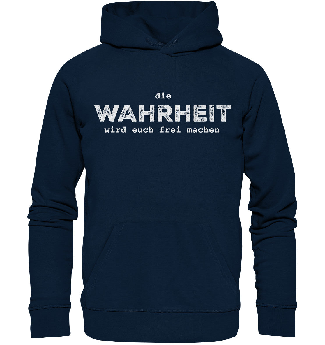 Joh 8,32 - Wahrheit (1) - Organic Hoodie