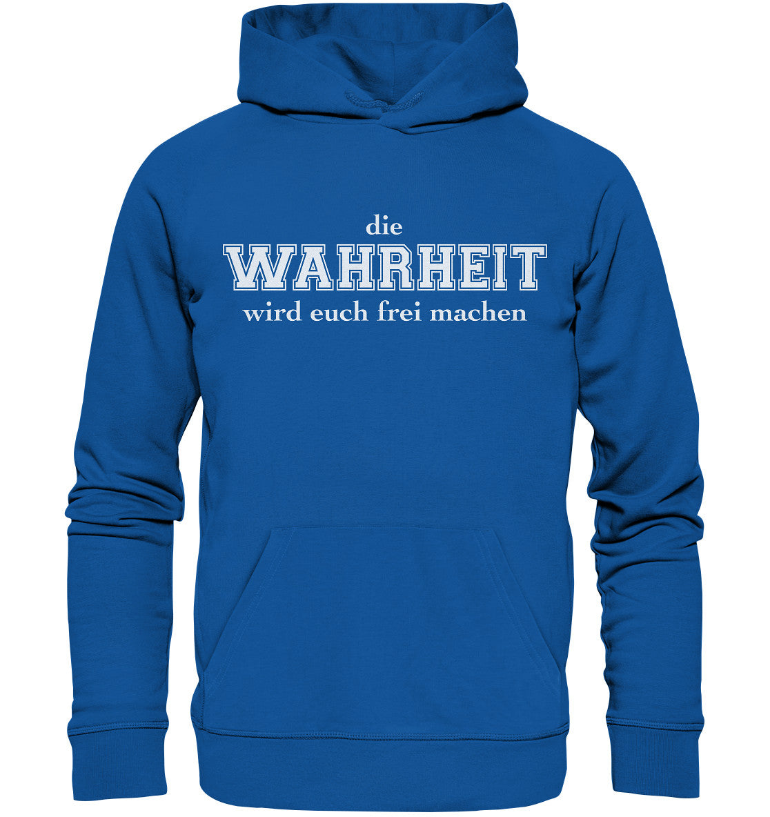 Joh 8,32 - Wahrheit (2) - Organic Hoodie