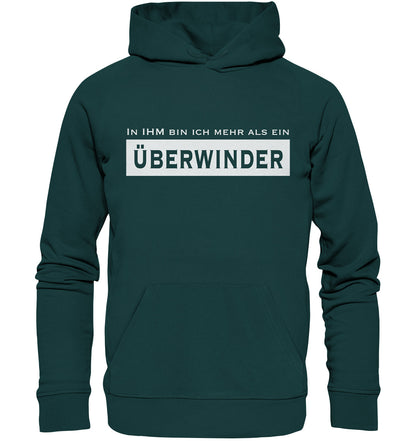 Röm 8,37 - Überwinder - Organic Hoodie