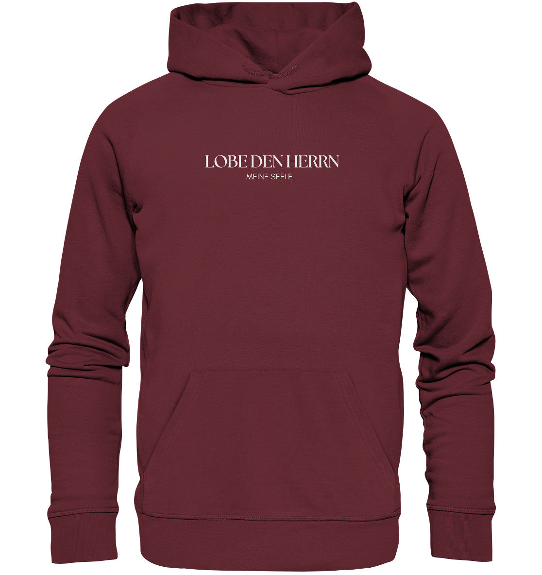 Ps 103 - Lobe den HERRN - Organic Hoodie