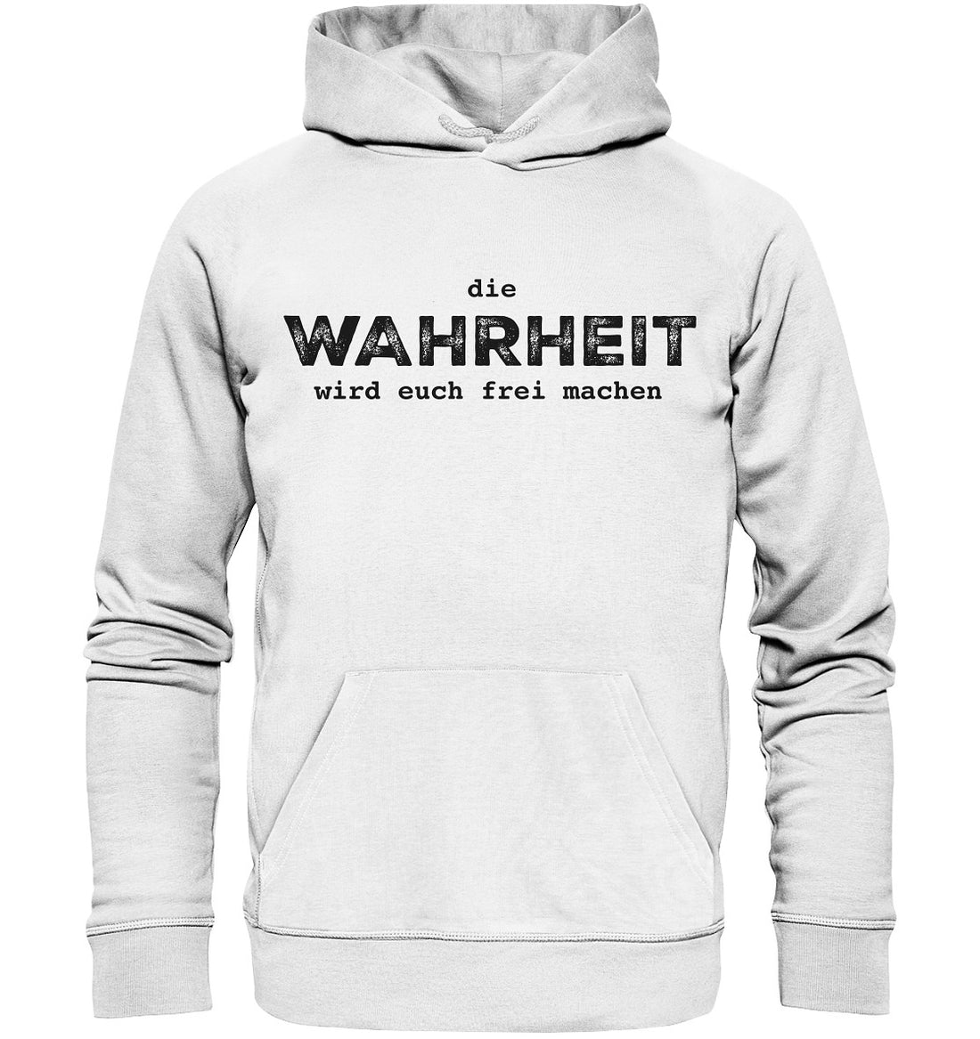 Joh 8,32 - Wahrheit (1) - Organic Hoodie