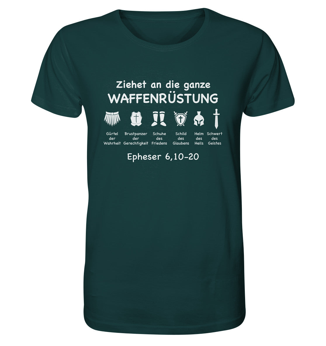 Eph 6,10-20 - Waffenrüstung (1) - Organic Shirt