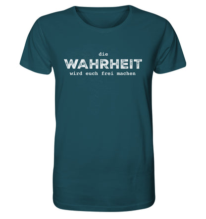 Joh 8,32 - Wahrheit (1) - Organic Shirt