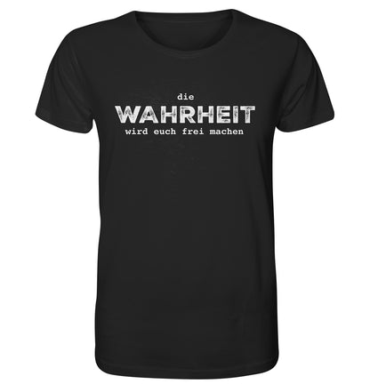 Joh 8,32 - Wahrheit (1) - Organic Shirt