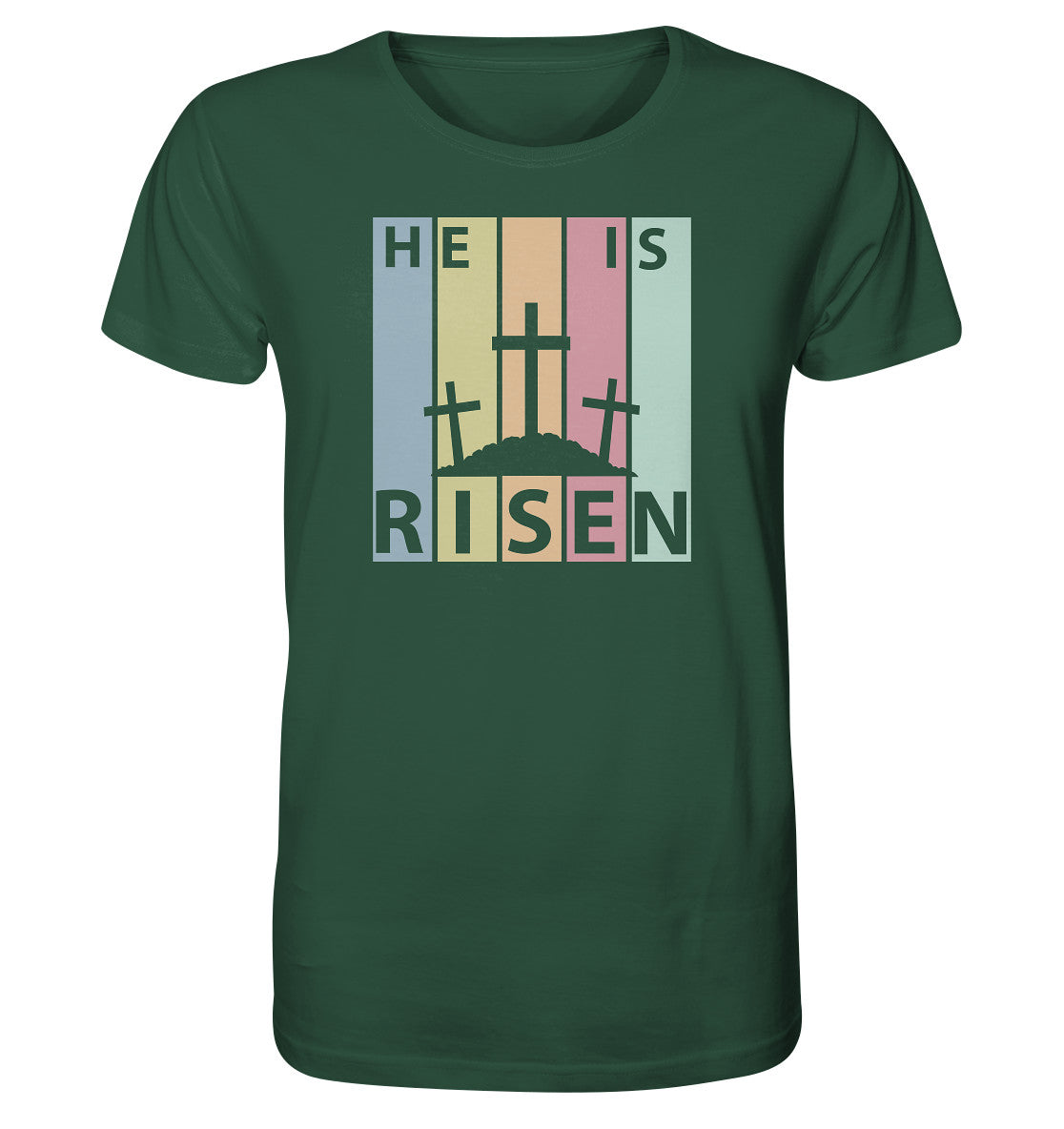 Lk 24,34 - He is risen - Organic Shirt