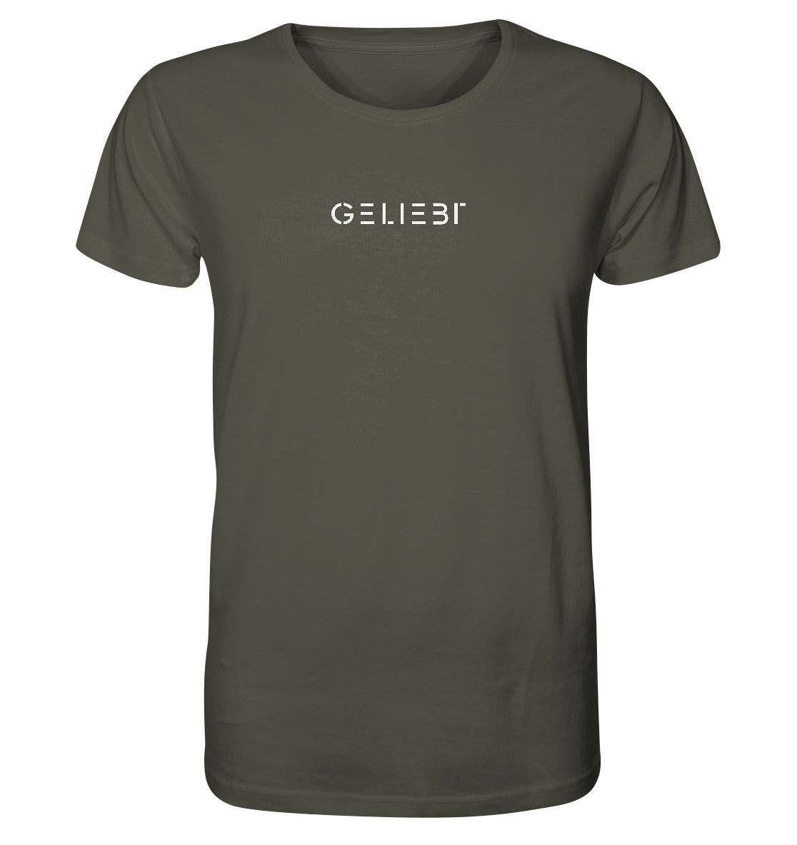 Jer 31,3 - GELIEBT -Schriftzug - Organic Shirt