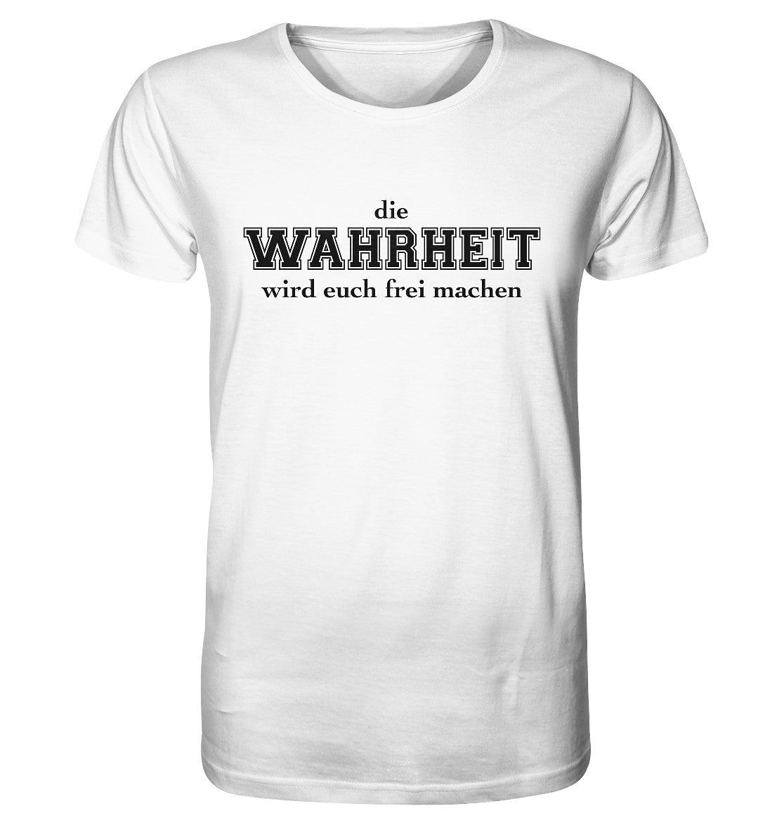 Joh 8,32 - Wahrheit (2) - Organic Shirt