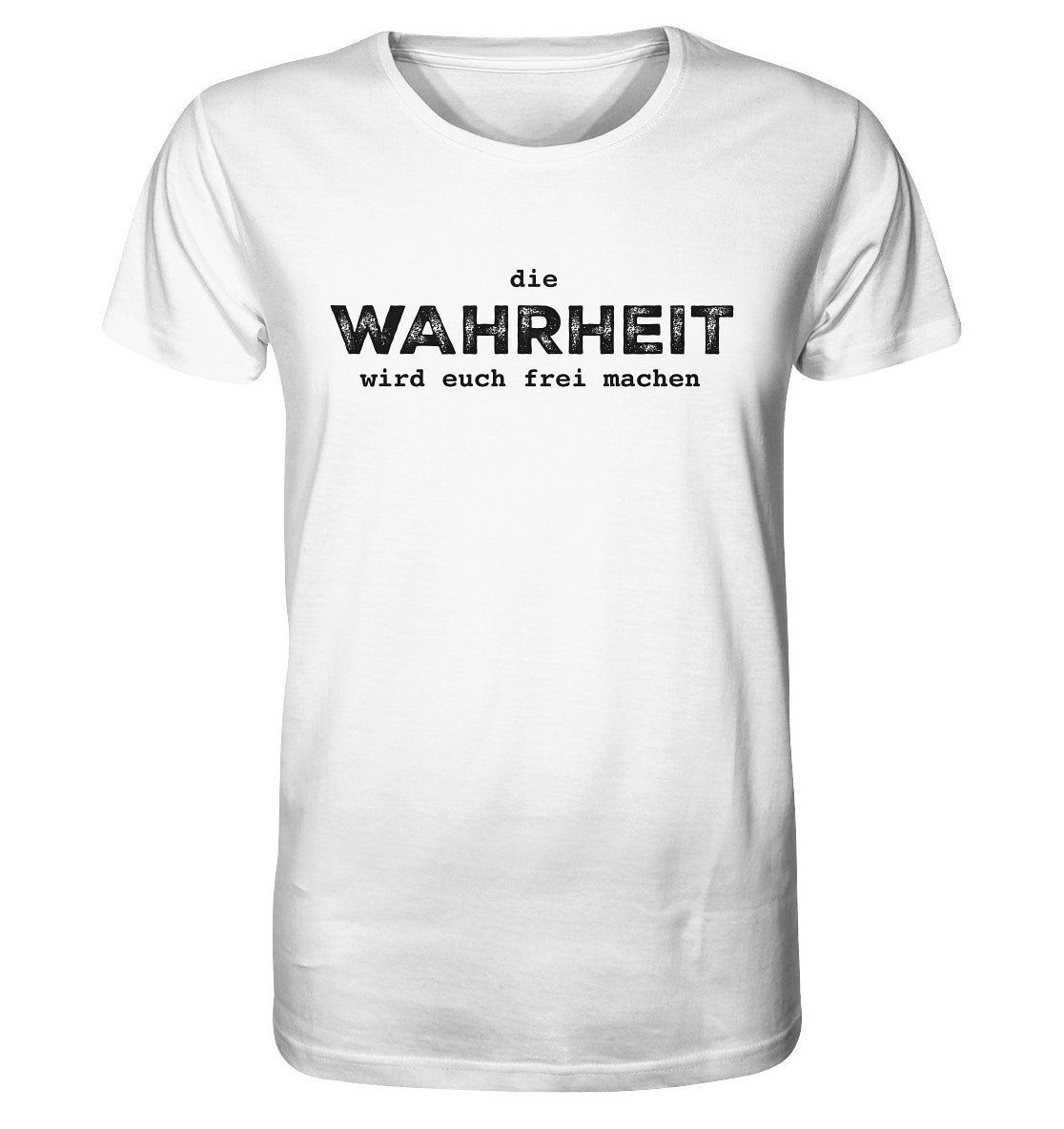 Joh 8,32 - Wahrheit (1) - Organic Shirt