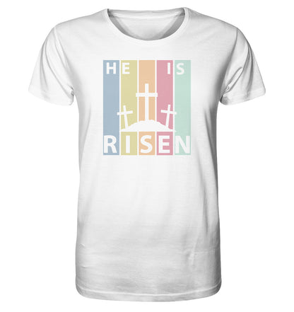 Lk 24,34 - He is risen - Organic Shirt