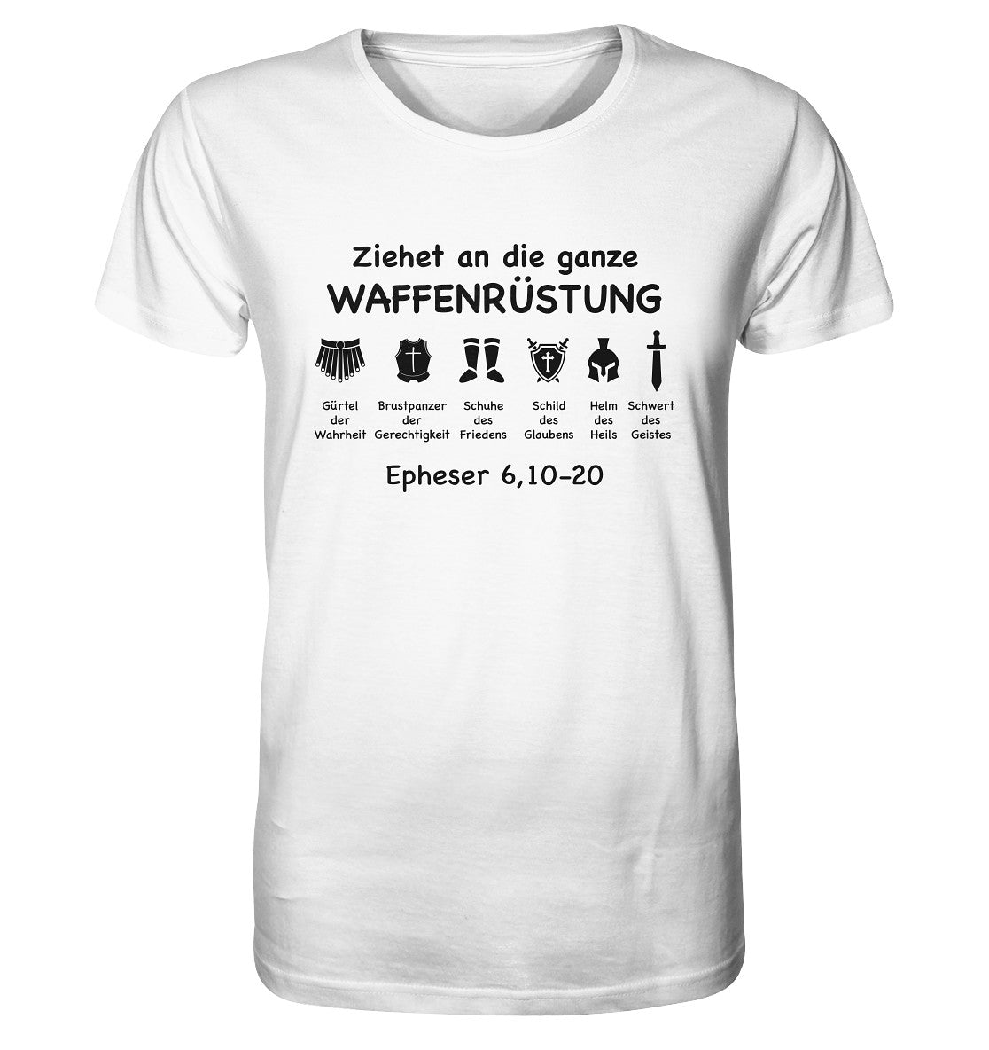 Eph 6,10-20 - Waffenrüstung (1) - Organic Shirt