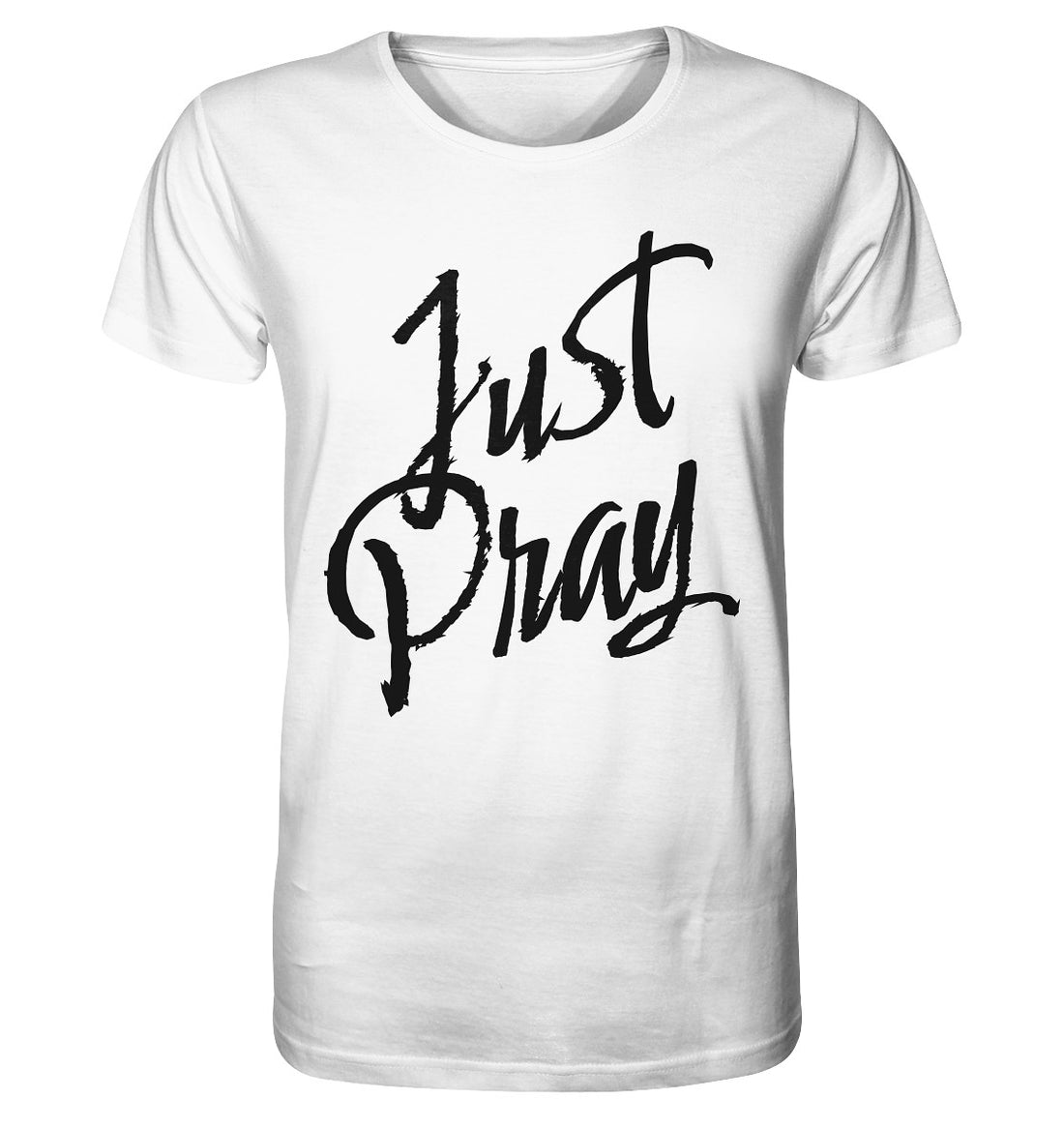 Mk 1,35 / 1.Thess 5,17 - Just Pray - Organic Shirt