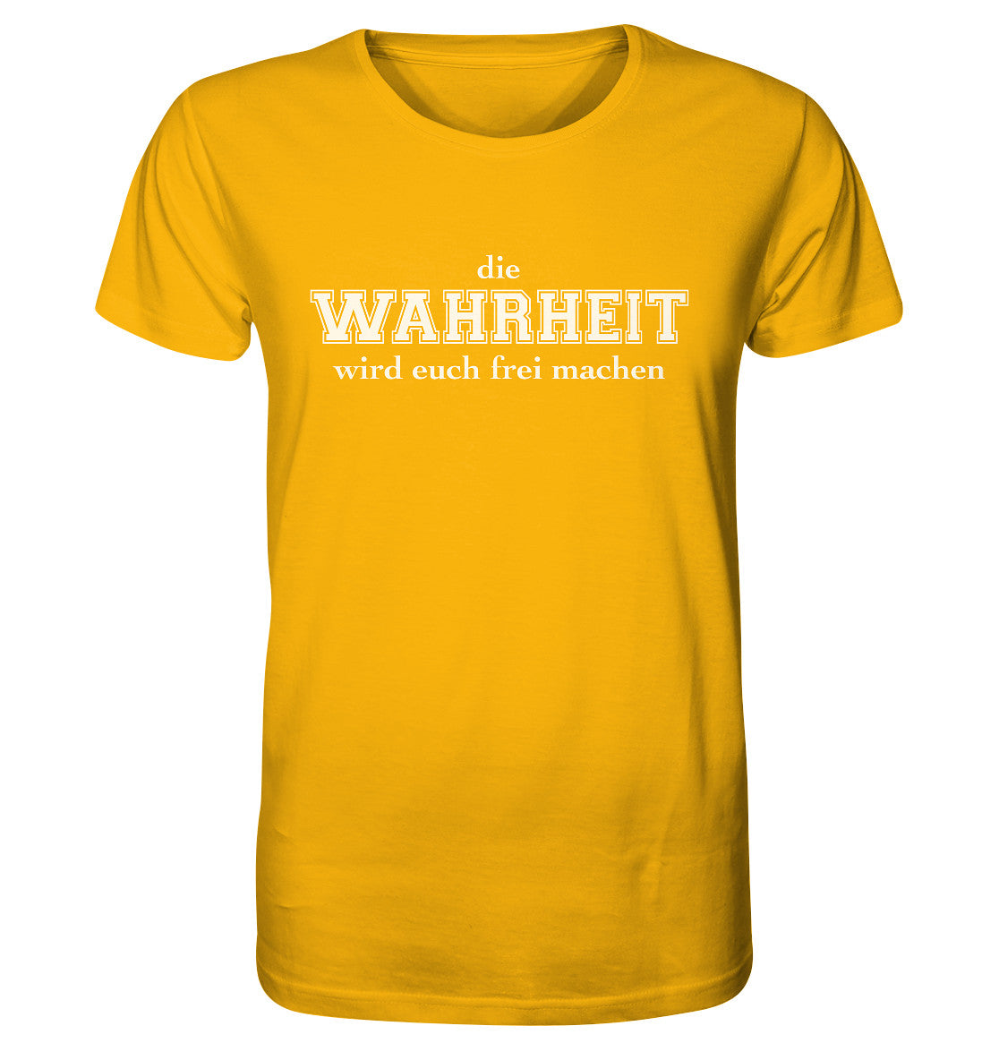 Joh 8,32 - Wahrheit (2) - Organic Shirt