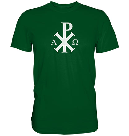 Offb 1,8 - Chi Rho - Alpha &amp; Omega - Premium Shirt