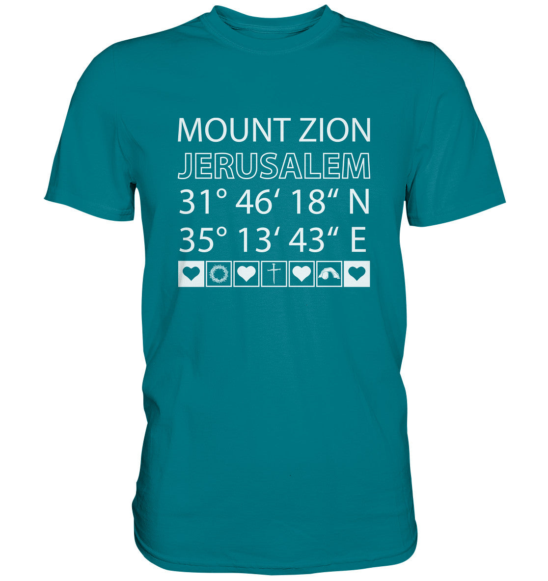 Joel 3,5 - Mount Zion - Premium Shirt