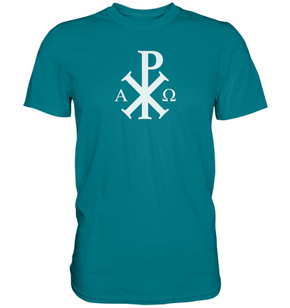 Offb 1,8 - Chi Rho - Alpha &amp; Omega - Premium Shirt