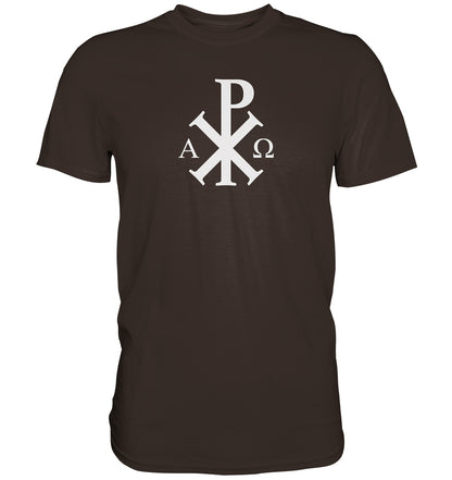 Offb 1,8 - Chi Rho - Alpha &amp; Omega - Premium Shirt