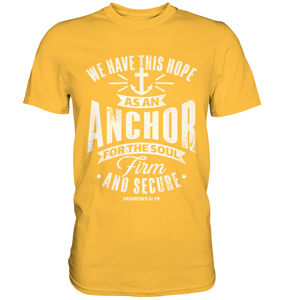 Hebr 6,19 - Anchor - Premium Shirt