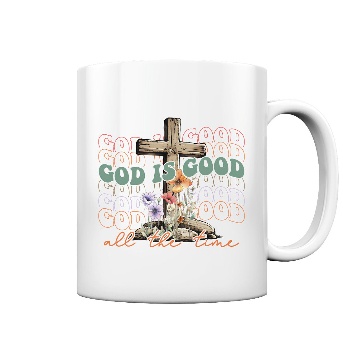 GOD IS GOOD - Tasse glossy