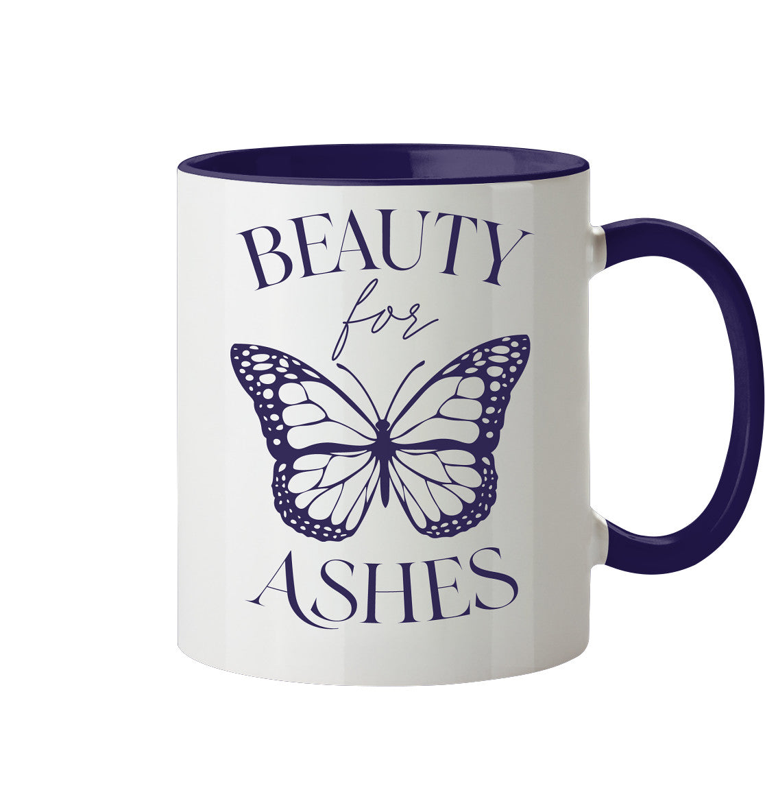 Jes 61,3 - Beauty for Ashes - Tasse zweifarbig