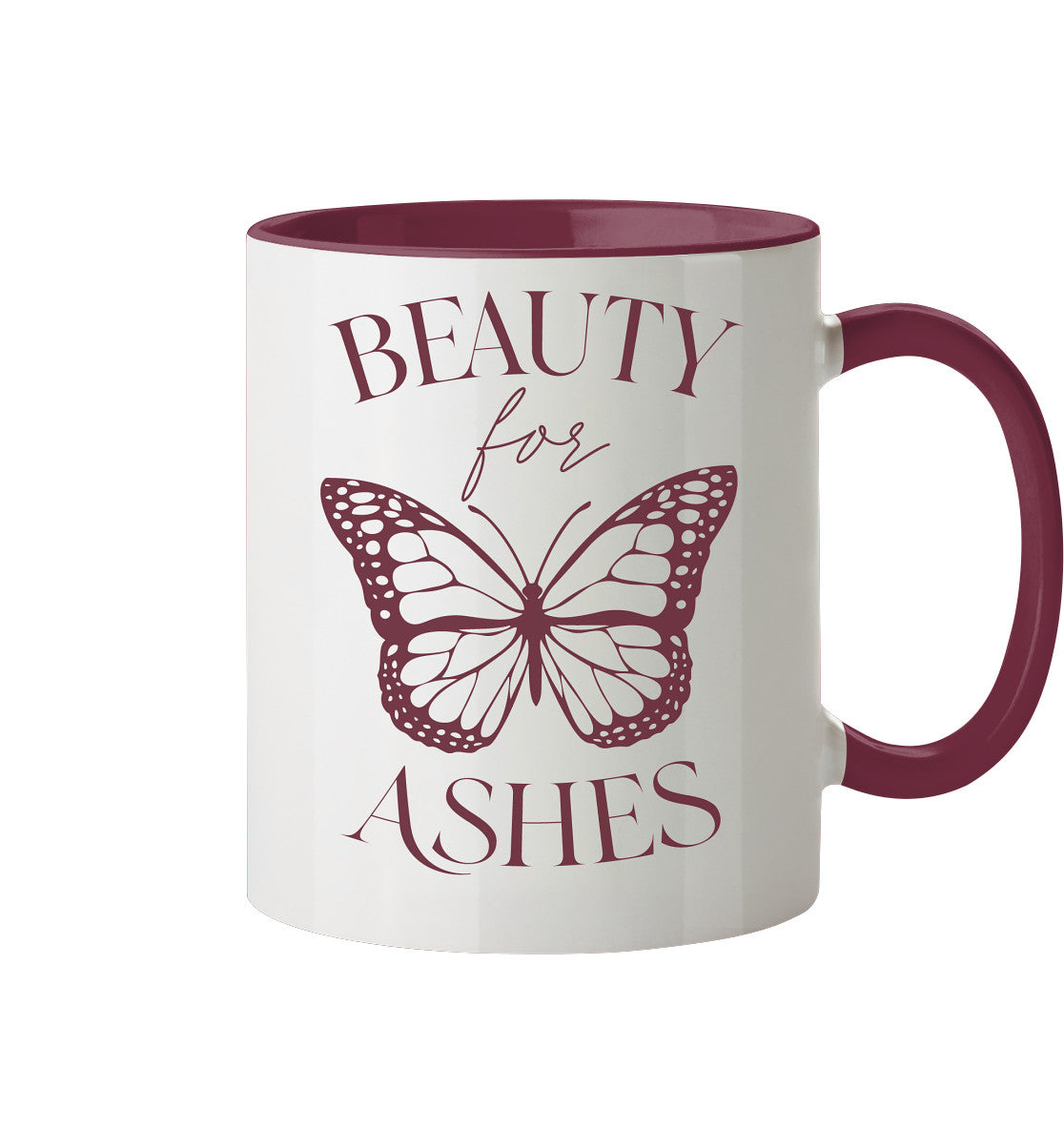 Jes 61,3 - Beauty for Ashes - Tasse zweifarbig