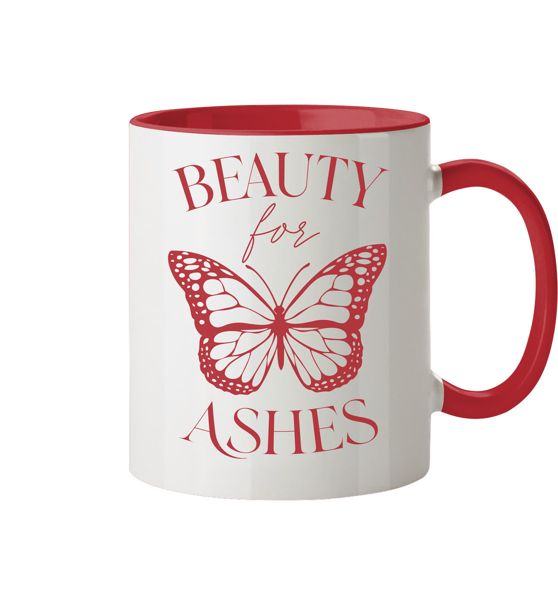 Jes 61,3 - Beauty for Ashes - Tasse zweifarbig