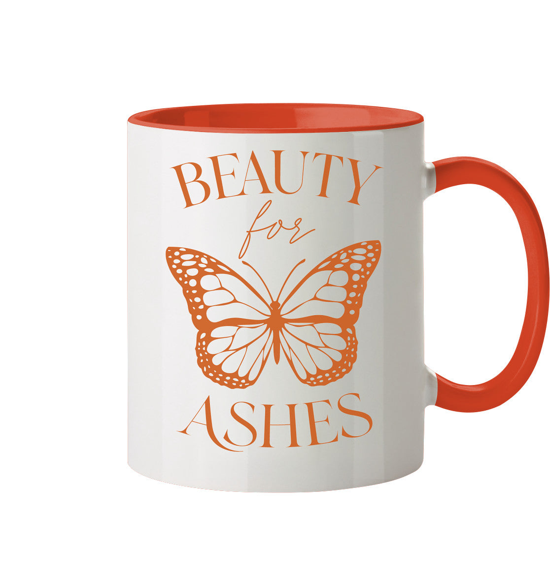 Jes 61,3 - Beauty for Ashes - Tasse zweifarbig